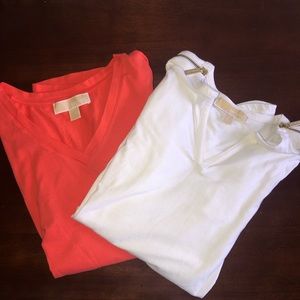Two Michael Kors Women’s Shirts